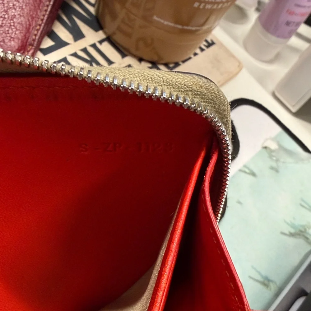 Celine Paris Beige Zip Wallet - Picture 8 of 8